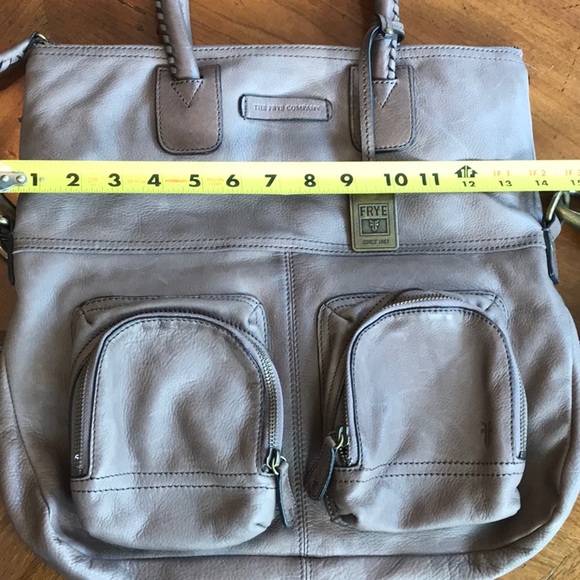 Frye leather taupe purse - new without tags - Picture 12 of 13